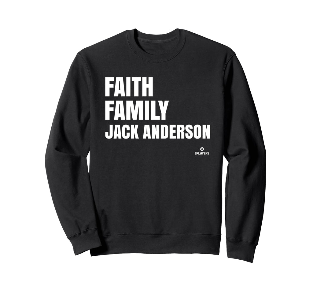 Faith Family Jack Anderson Sweatshirt - Novelty Apparel for Adults - T-Shirt, Sweatshirt, Hoodie