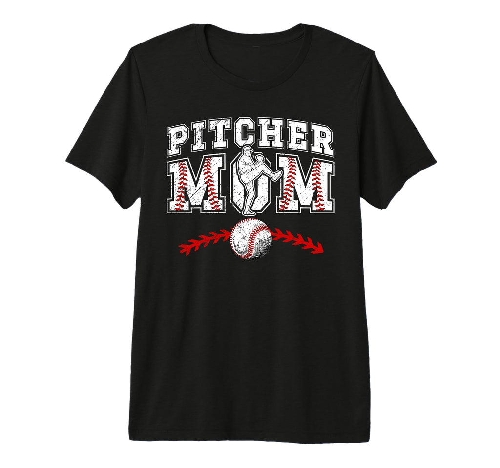 Baseball Pitcher Mom Baseball Pitcher T-Shirt - Minimalist Print Unisex - T-Shirt, Sweatshirt, Hoodie