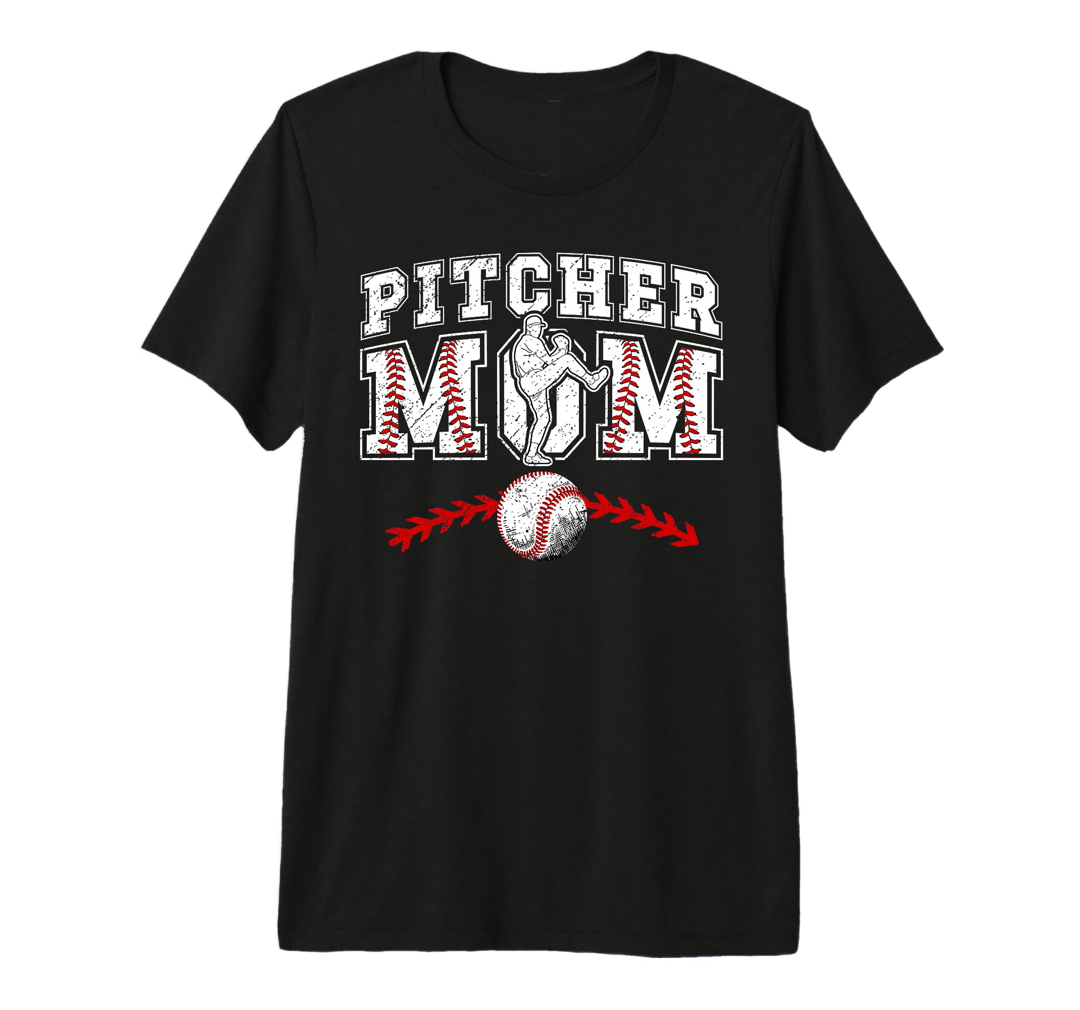 Baseball Pitcher Mom Baseball Pitcher T-Shirt - Minimalist Print Unisex - T-Shirt, Sweatshirt, Hoodie