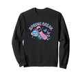Spring Break Y2K Aesthetic Sweatshirt - Custom Art Print Men Women - T-Shirt, Sweatshirt, Hoodie