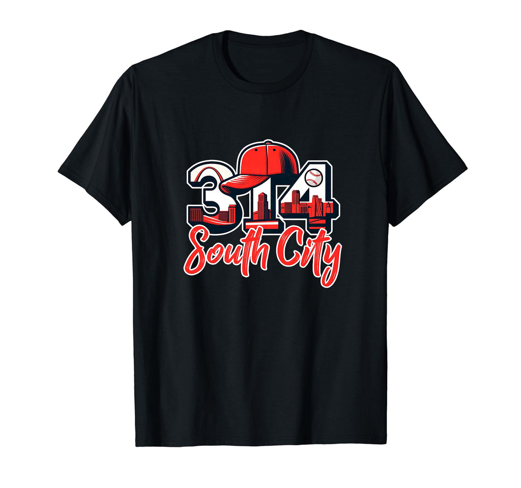 314 St Louis South City Arch Skyline T-Shirt - Aesthetic Graphic Men Women - T-Shirt, Sweatshirt, Hoodie