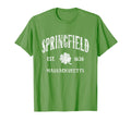 Springfield Massachusetts Varsity T-Shirt - Streetwear Style for Adults - T-Shirt, Sweatshirt, Hoodie