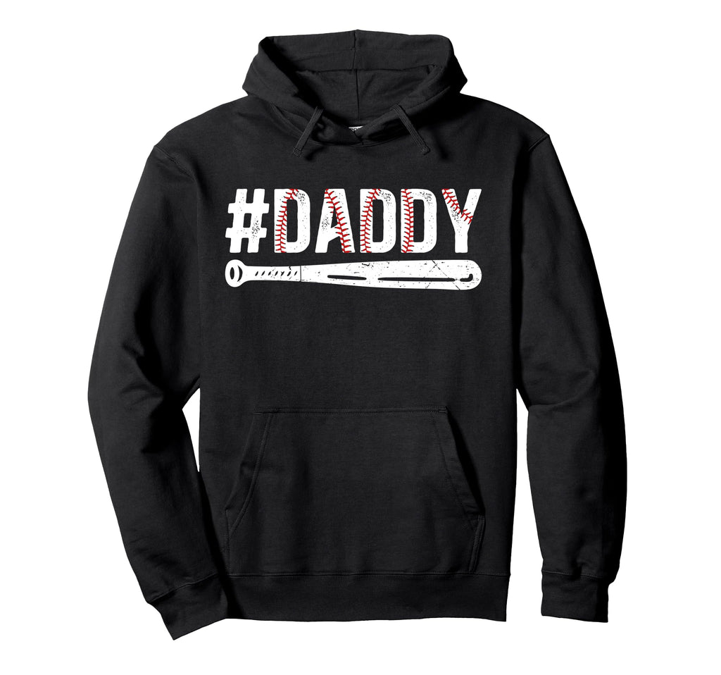 Daddy Baseball Dad Baseball Player Dad Hoodie - Graphic Print for Adults - T-Shirt, Sweatshirt, Hoodie