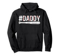 Daddy Baseball Dad Baseball Player Dad Hoodie - Graphic Print for Adults - T-Shirt, Sweatshirt, Hoodie