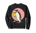 Cocktail Penguin Y2K Coquette Sweatshirt - Minimalist Print Men Women - T-Shirt, Sweatshirt, Hoodie