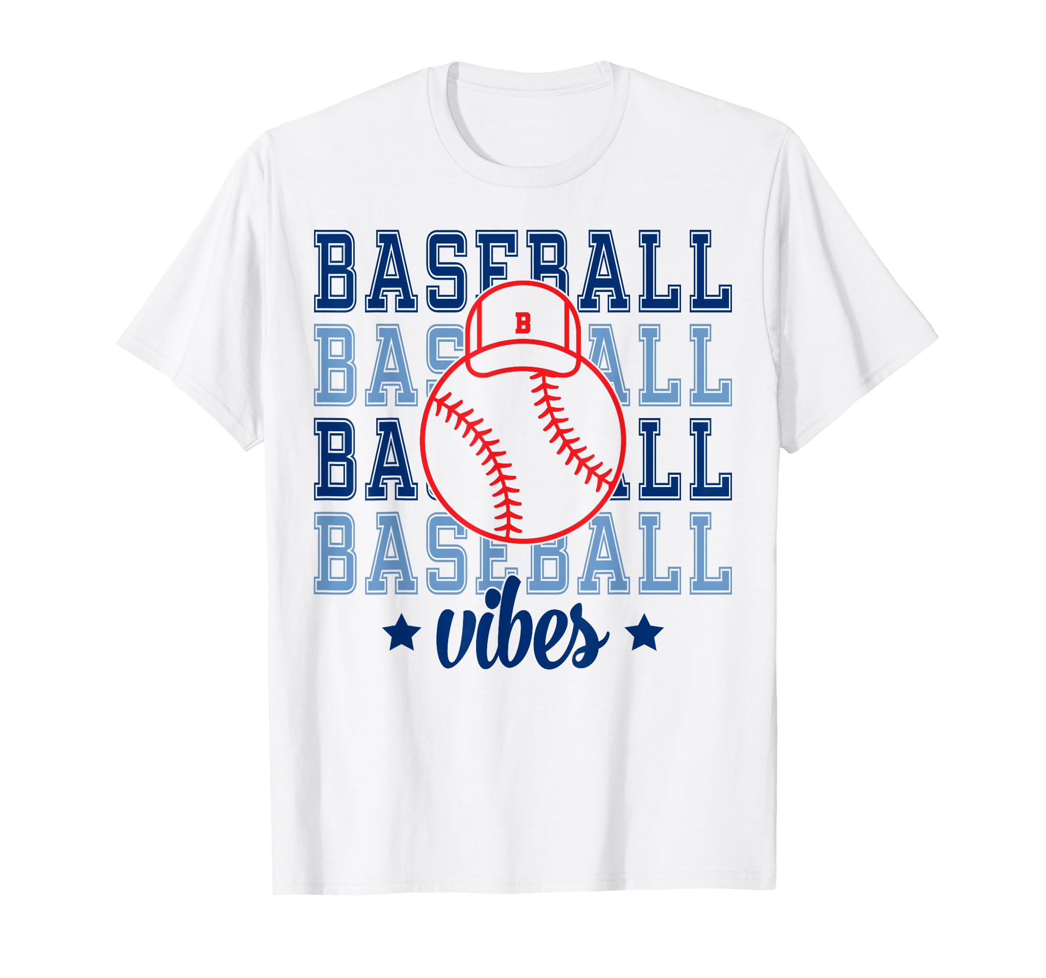 Baseball Vibes Baseball Mom Baseball Fan T-Shirt - Aesthetic Graphic Unisex - T-Shirt, Sweatshirt, Hoodie
