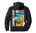 Gimme Love Statue Daisy Aesthetic Hoodie - Casual Everyday Wear Men Women - T-Shirt, Sweatshirt, Hoodie