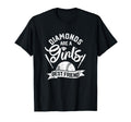 Diamonds Are Best Friend Softball T-Shirt - Novelty Apparel for Adults - T-Shirt, Sweatshirt, Hoodie
