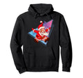 Merry Vaporwave Aesthetic Santa Claus Hoodie - Trendy Graphic Unisex - T-Shirt, Sweatshirt, Hoodie