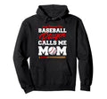 Funny Mothers Day Mom Baseball Hoodie - Minimalist Print Unisex - T-Shirt, Sweatshirt, Hoodie