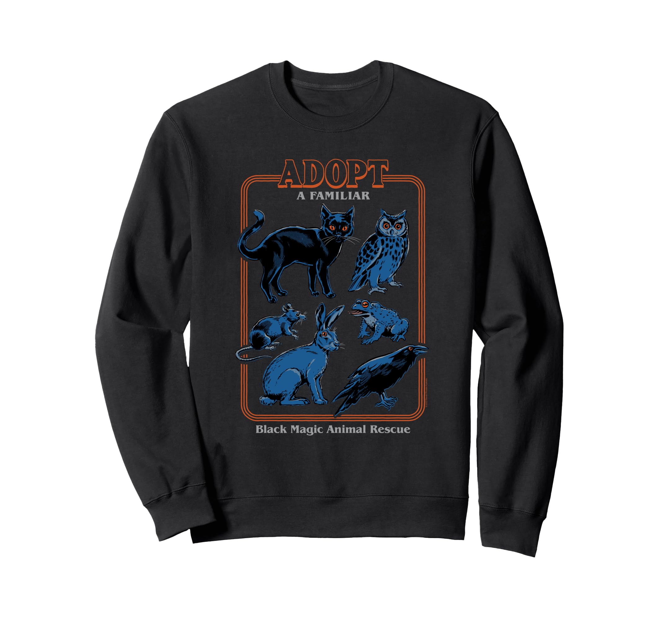 Steven Rhodes Black Magic Adopt Sweatshirt - Fun Novelty Design Unisex - T-Shirt, Sweatshirt, Hoodie