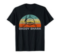 Daddy Shark Distressed T-Shirt - Minimalist Print for Adults - T-Shirt, Sweatshirt, Hoodie