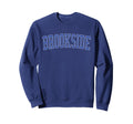 Brookside De Distressed Blue Sweatshirt - Casual Everyday Wear Men Women - T-Shirt, Sweatshirt, Hoodie