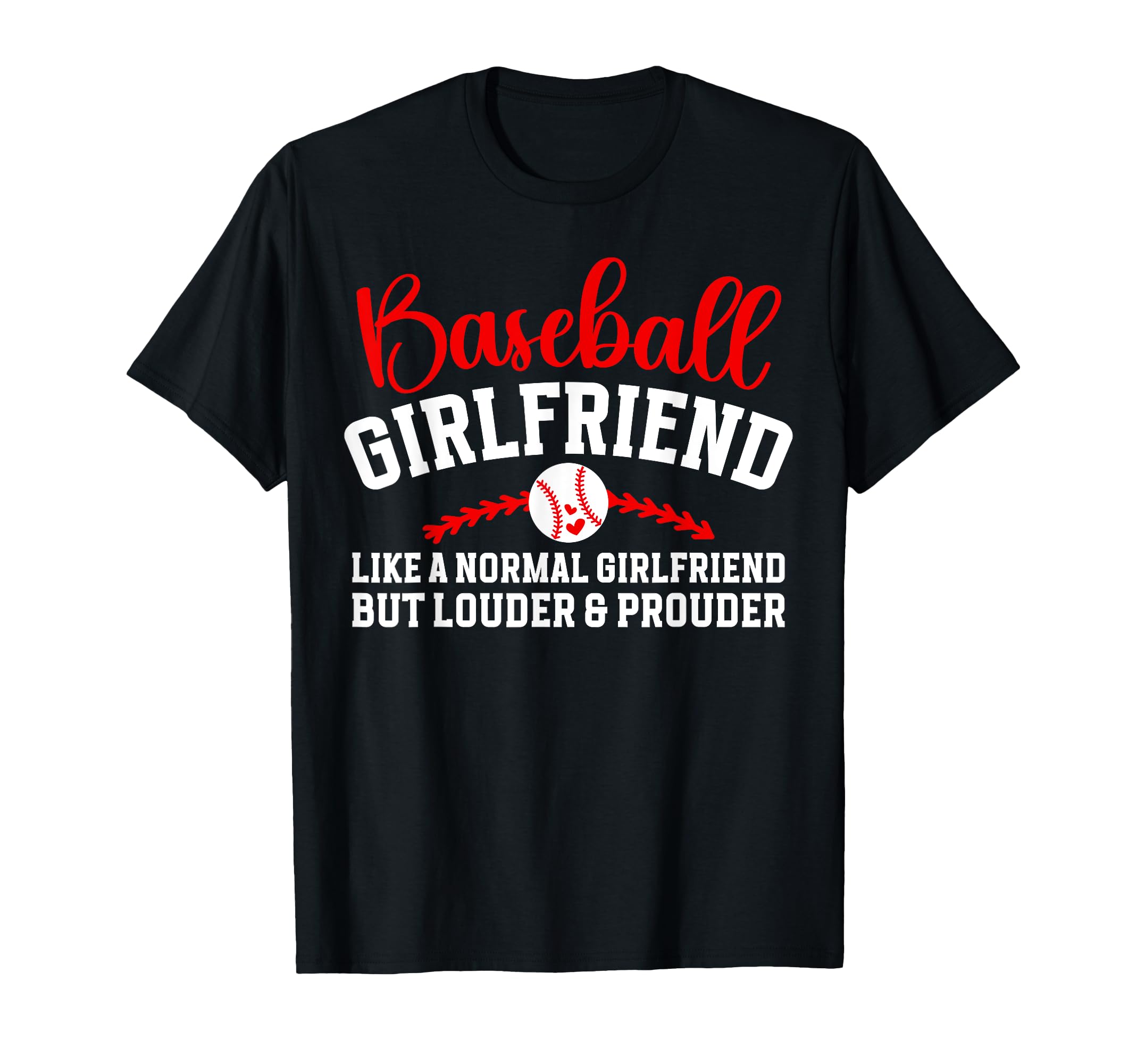 Baseball Girlfriend Funny Girlfriend T-Shirt - Aesthetic Graphic Men Women - T-Shirt, Sweatshirt, Hoodie