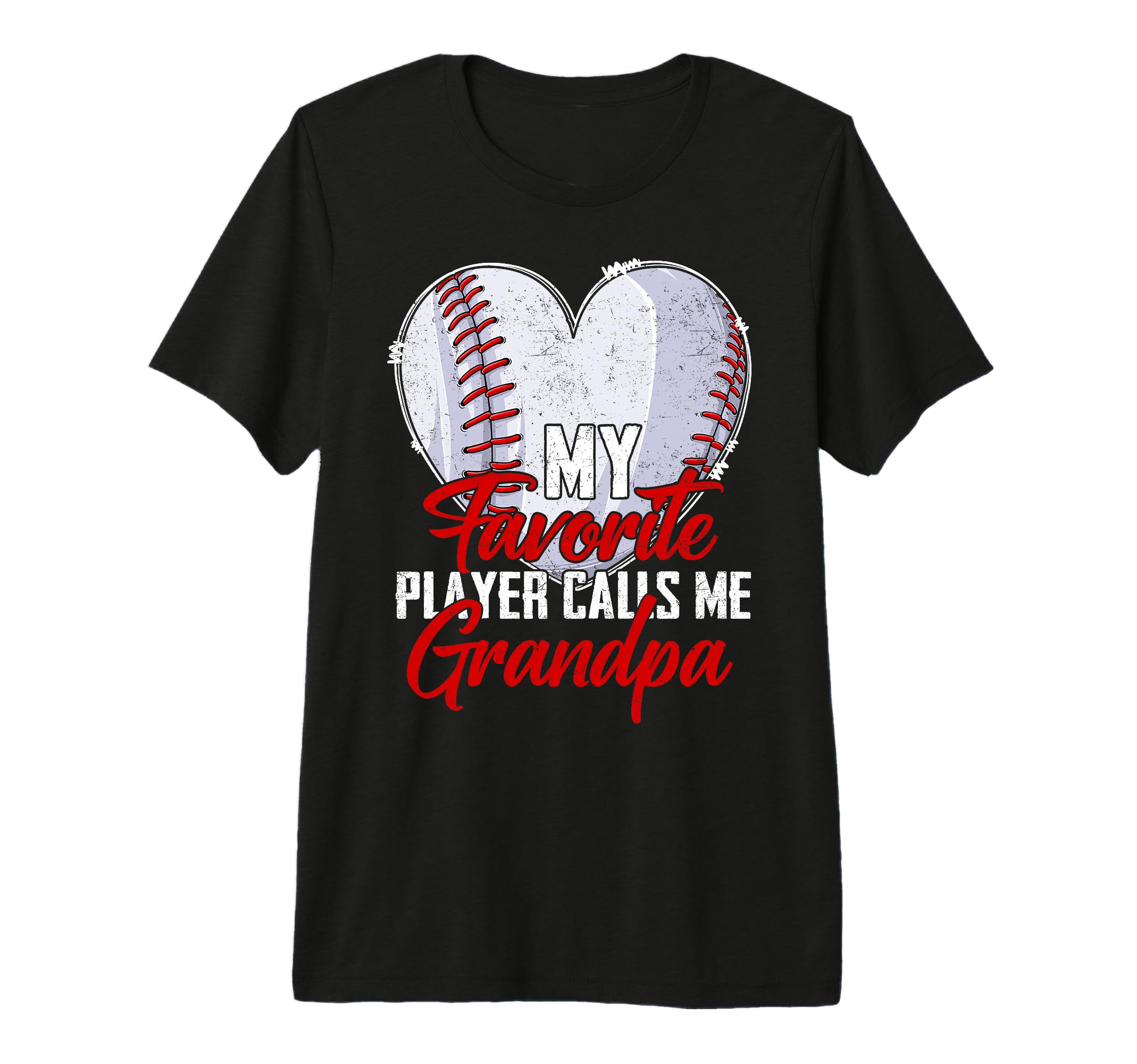 My Favorite Player Calls Me Grandpa T-Shirt - Custom Art Print for Adults - T-Shirt, Sweatshirt, Hoodie
