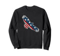 Flying Eagle Lover Distressed Sweatshirt - Streetwear Style for Adults - T-Shirt, Sweatshirt, Hoodie