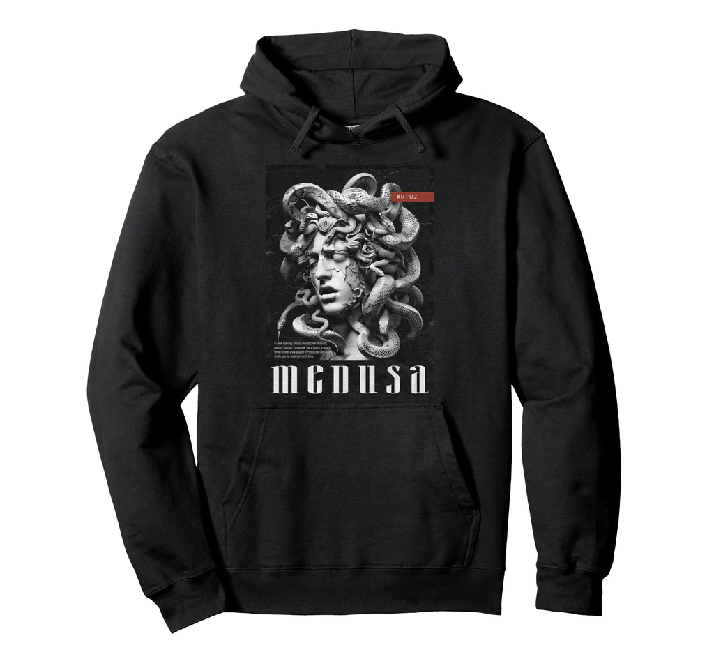 Medusa Aesthetic Y2K Streetwear Hoodie - Graphic Print Unisex - T-Shirt, Sweatshirt, Hoodie
