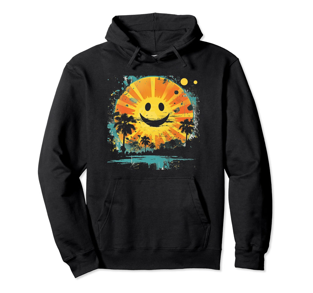 Sun Boho Groovy Sunshine Grunge 35 Hoodie - Custom Art Print Unisex - T-Shirt, Sweatshirt, Hoodie