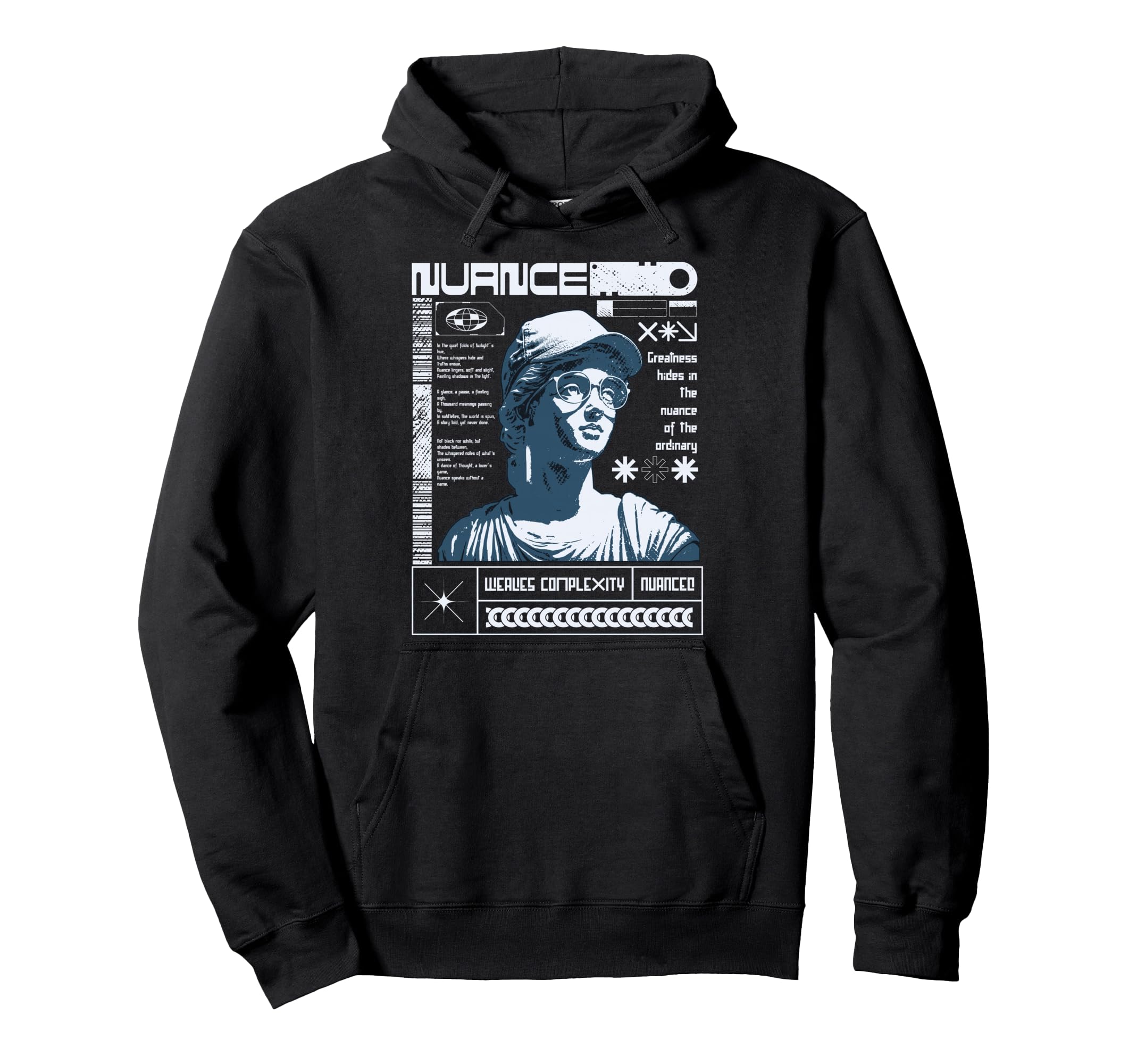 Y2K Nuance Bold Urban Graffiti Aesthetic Hoodie - Streetwear Style Unisex - T-Shirt, Sweatshirt, Hoodie