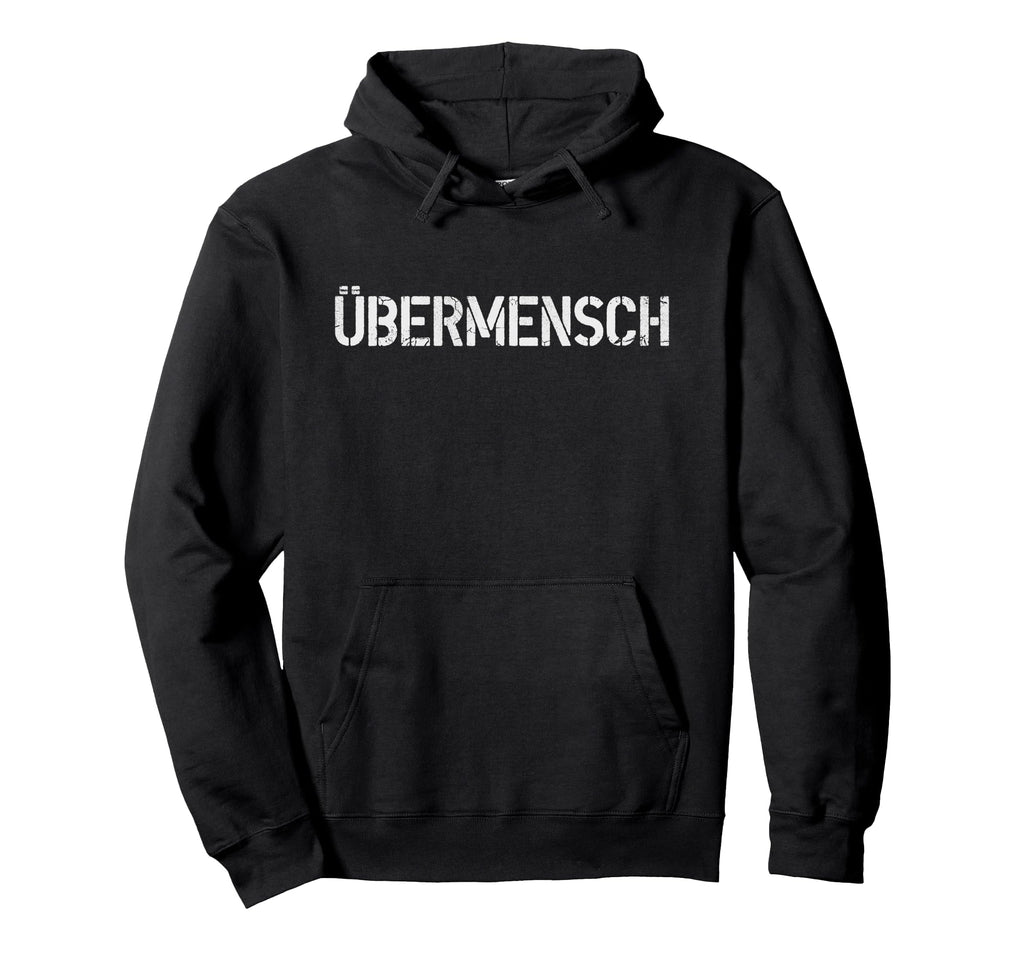 Ubermensch Friedrich Nietzsche Hoodie - Custom Art Print Men Women - T-Shirt, Sweatshirt, Hoodie