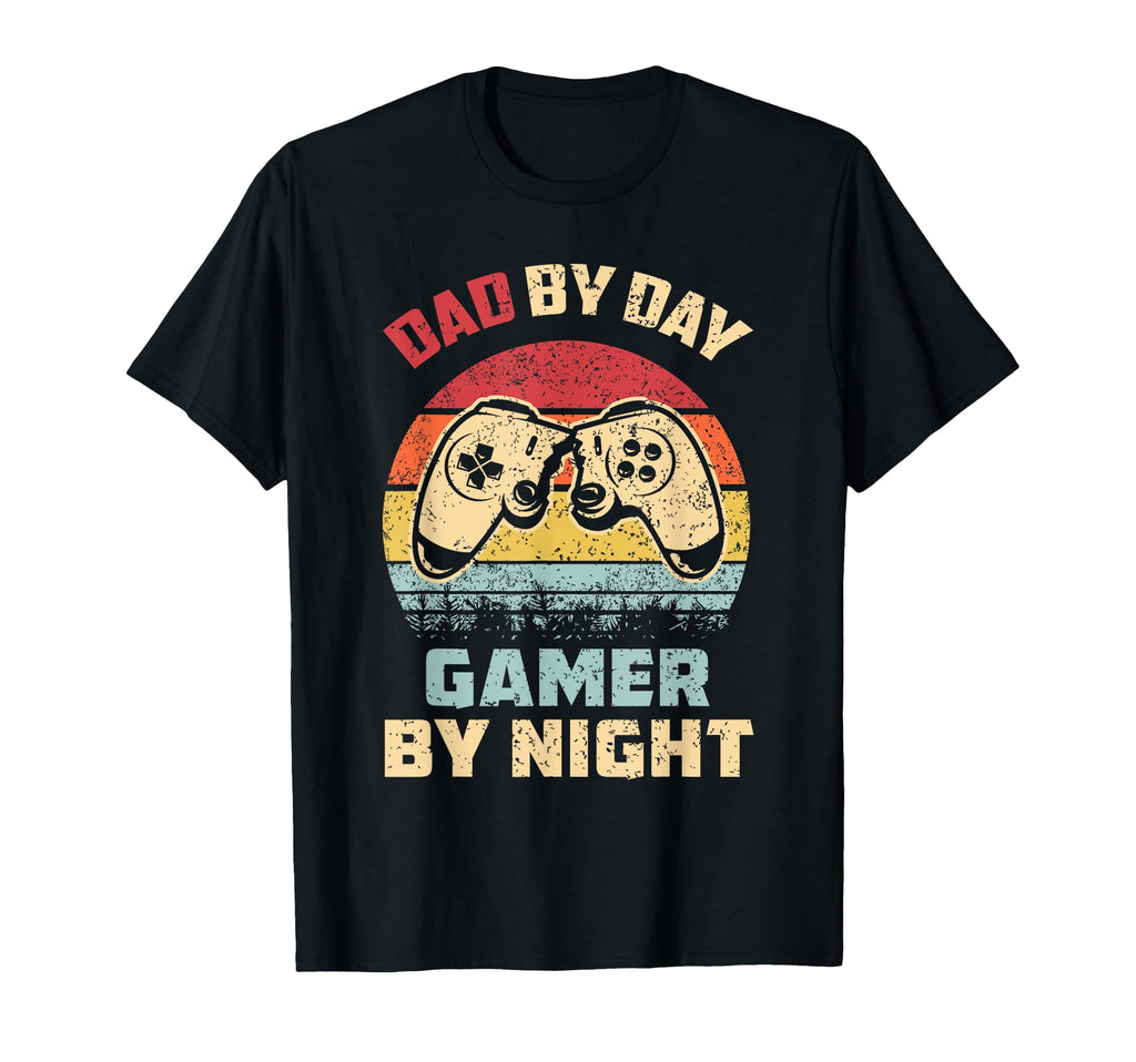Dad Day Gamer Night T-Shirt - Graphic Print Unisex - T-Shirt, Sweatshirt, Hoodie