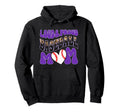 Loud Proud Baseball Mom Purple Team Hoodie - Streetwear Style Men Women - T-Shirt, Sweatshirt, Hoodie