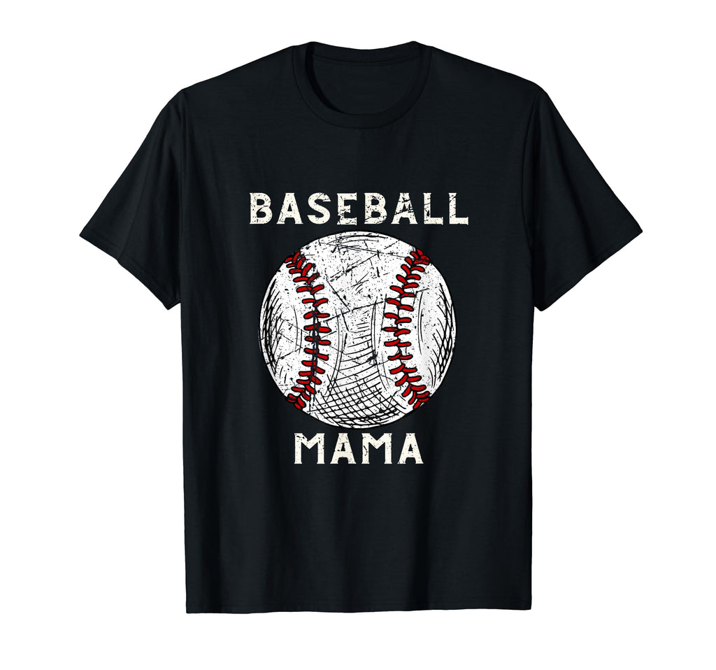 Baseball Mama Sports Player Baseball T-Shirt - Trendy Graphic for Adults - T-Shirt, Sweatshirt, Hoodie