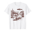 Dachshund Ufo Western Alien 90S T-Shirt - Streetwear Style for Adults - T-Shirt, Sweatshirt, Hoodie