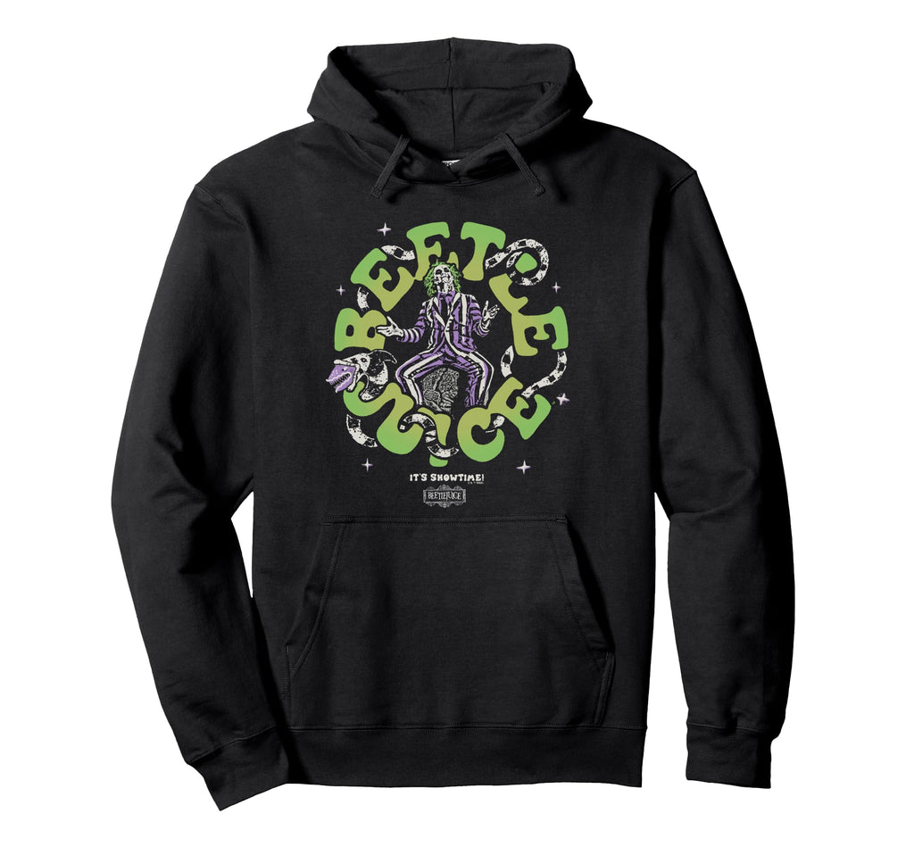 Beetlejuice Bohemian Distressed Spooky Hoodie - Unique Graphic Unisex - T-Shirt, Sweatshirt, Hoodie