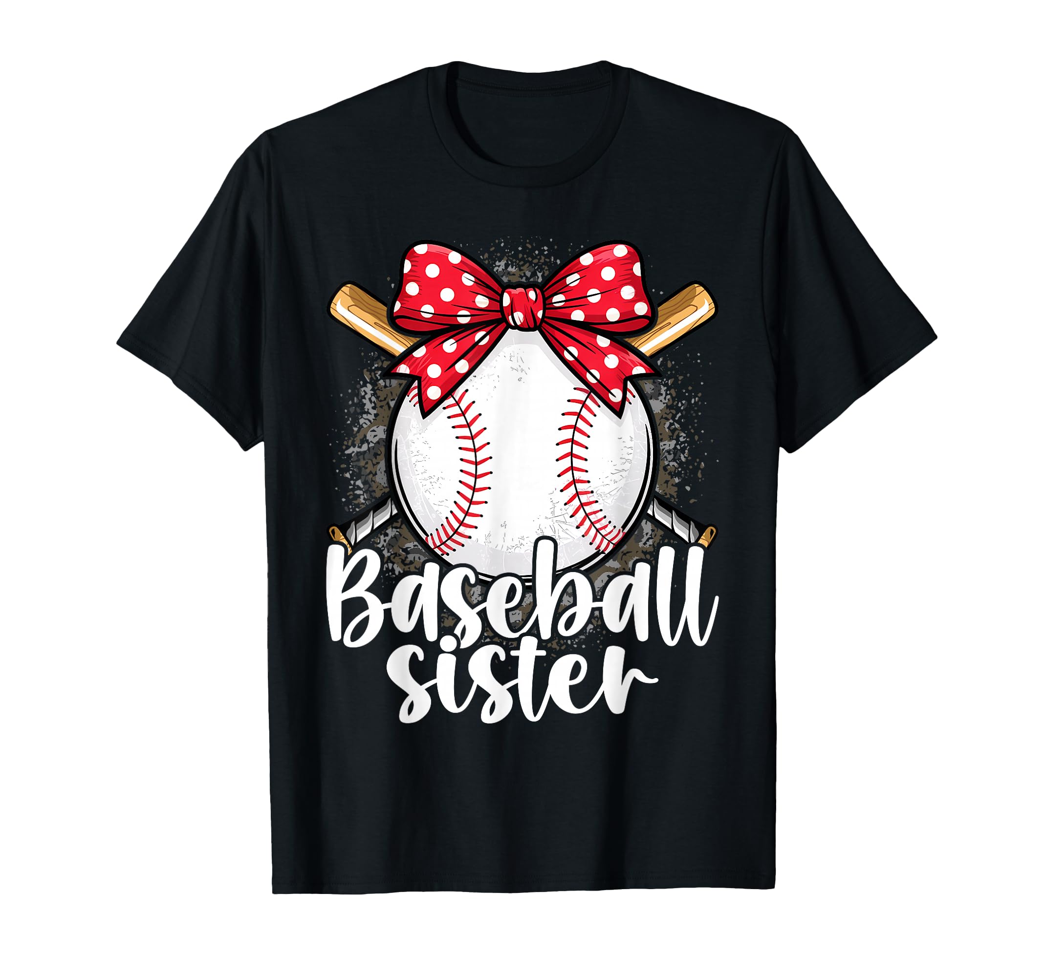 Baseball Outfit Baseball Sister T-Shirt - Unique Graphic Men Women - T-Shirt, Sweatshirt, Hoodie
