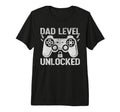 Mens Dad Level Unlocked Gaming Gamer New T-Shirt - Unique Graphic Unisex - T-Shirt, Sweatshirt, Hoodie