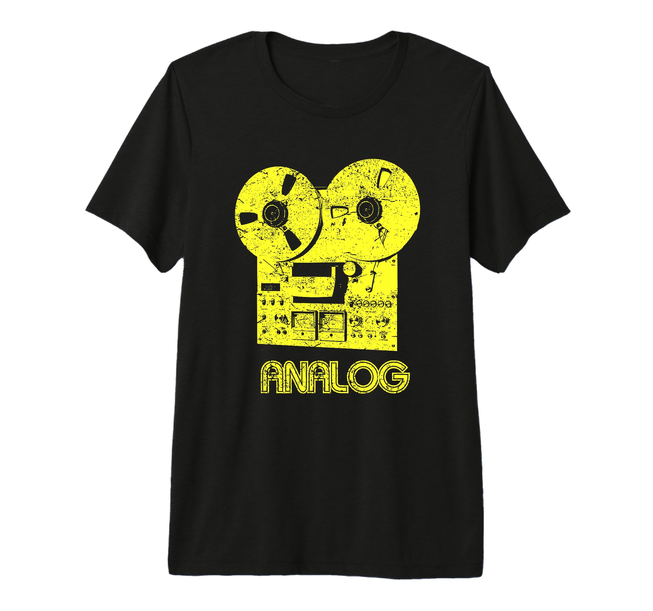 Reel To Reel Analog Audio Tri Blend T-Shirt - Fun Novelty Design Unisex - T-Shirt, Sweatshirt, Hoodie