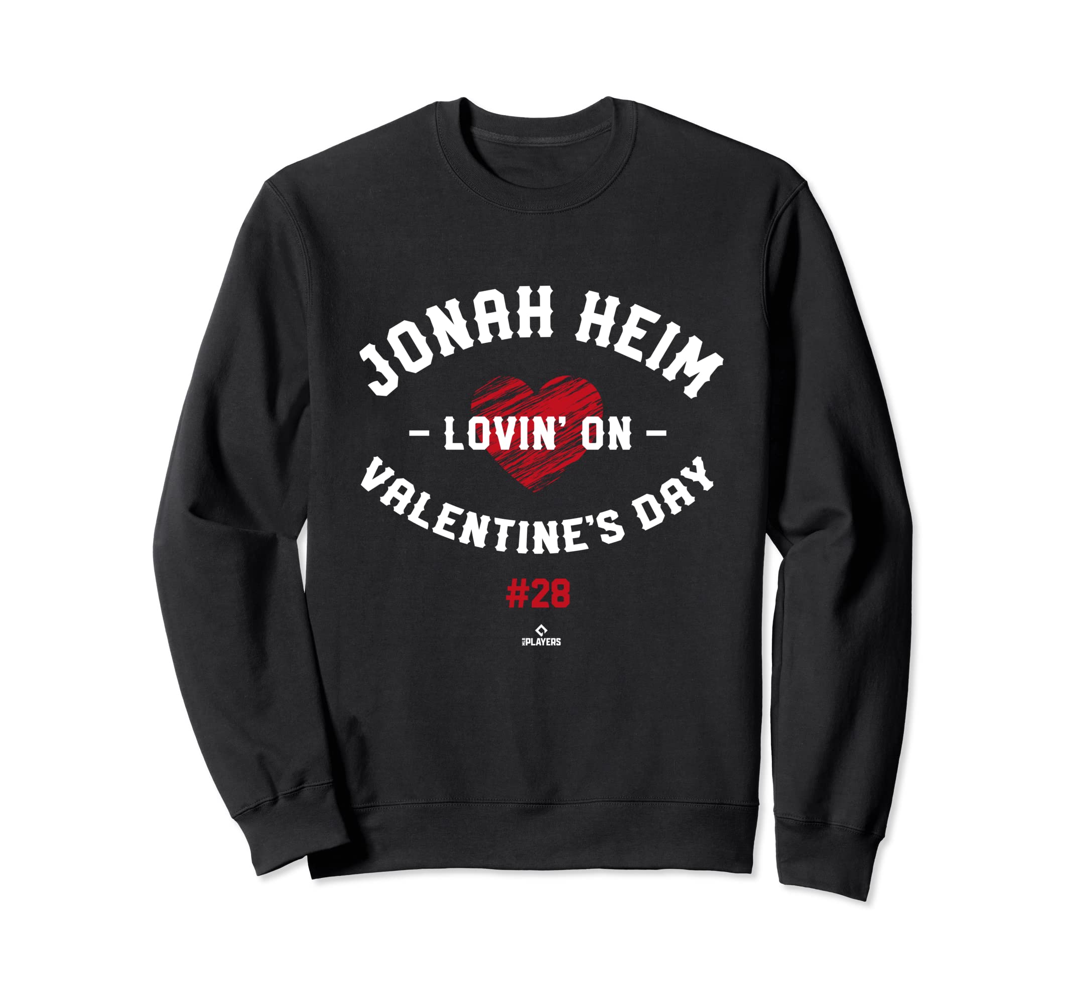Jonah Heim Lovin Valentines Day Sweatshirt - Aesthetic Graphic for Adults - T-Shirt, Sweatshirt, Hoodie