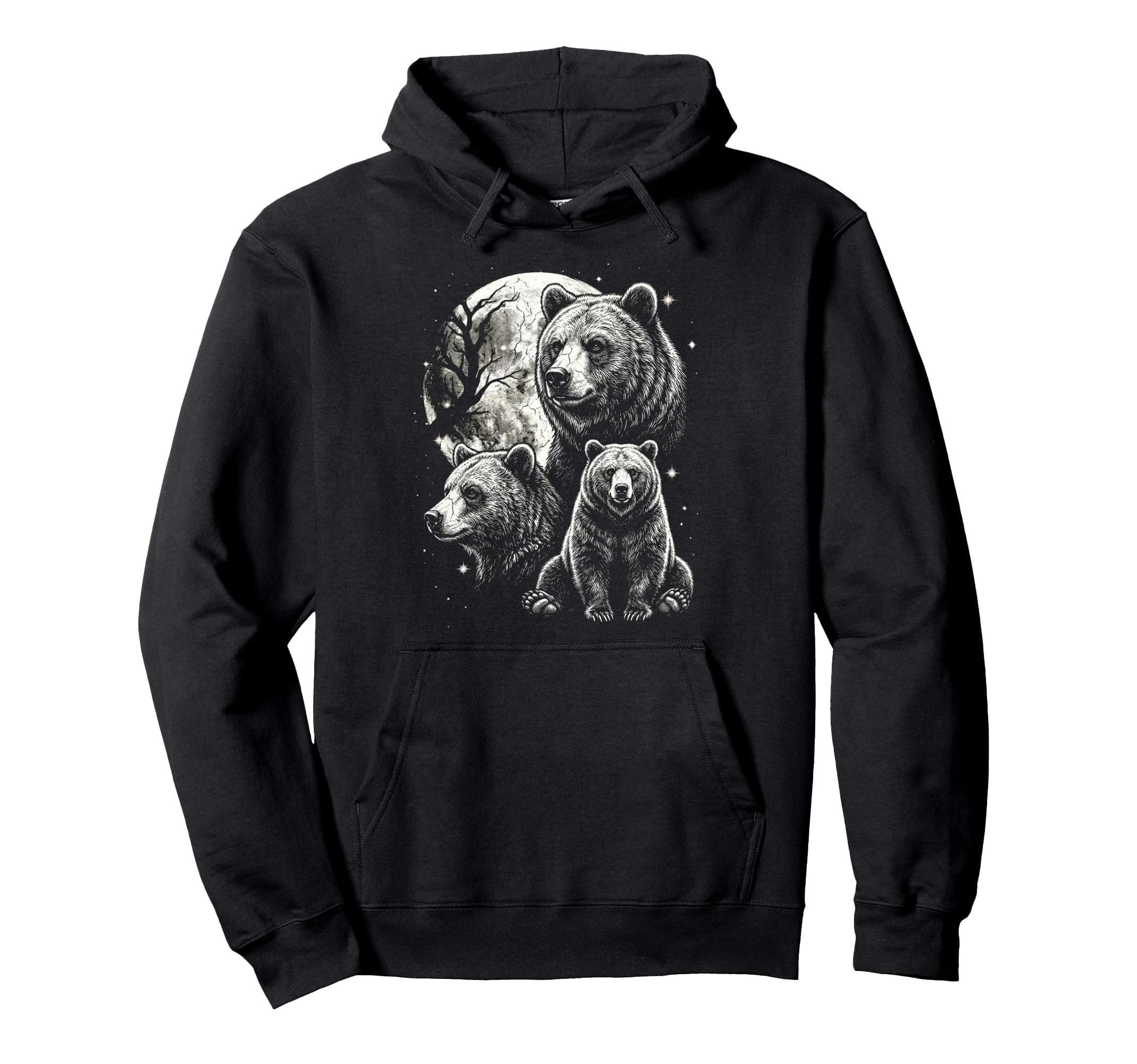 Bear 90S Aesthetic Y2K Wildlife Bear Hoodie - Aesthetic Graphic for Adults - T-Shirt, Sweatshirt, Hoodie