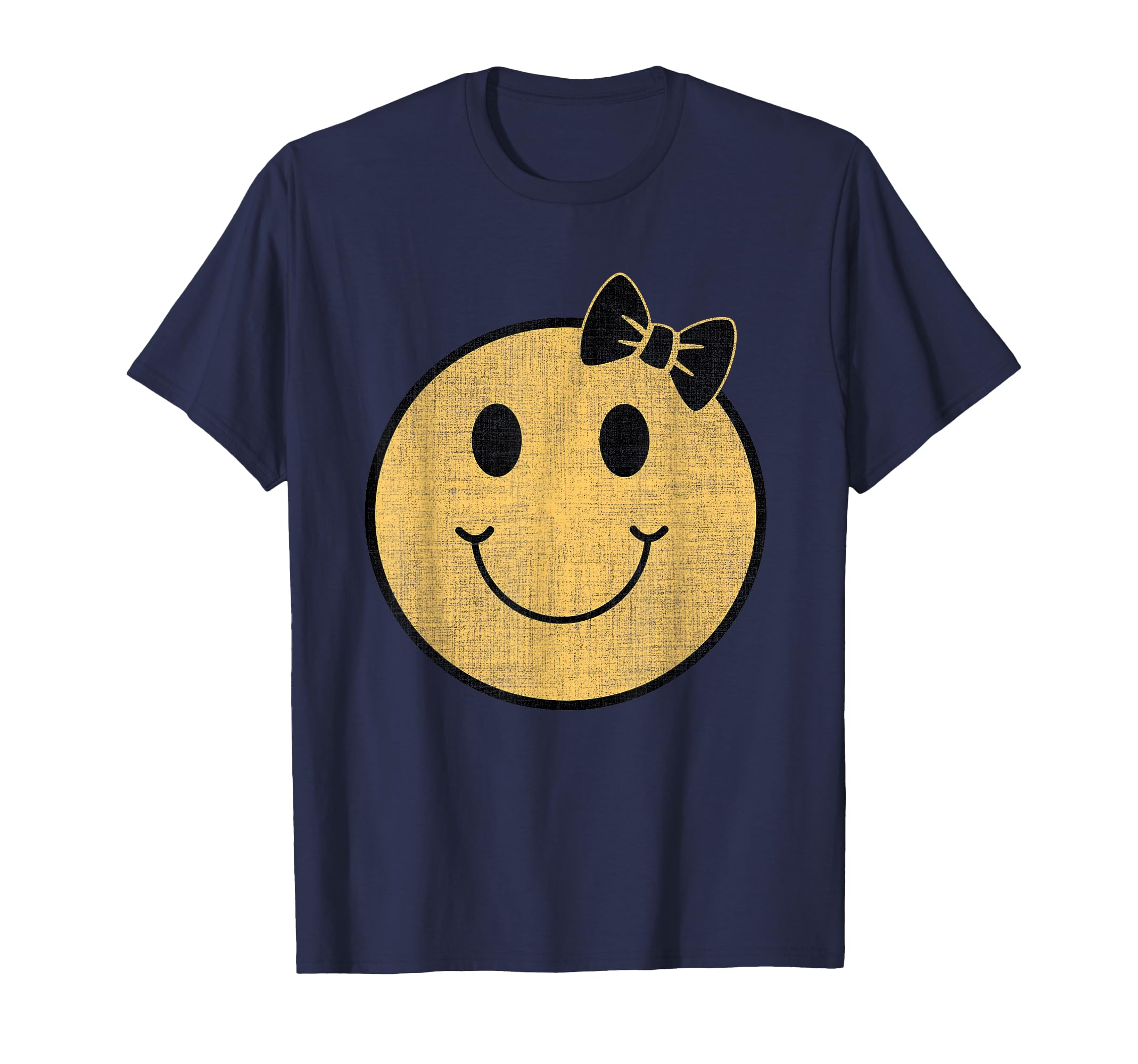 Smile Face 70S Vibe Yellow Smile T-Shirt - Unique Graphic Men Women - T-Shirt, Sweatshirt, Hoodie