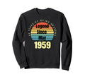 62Nd Birthday Legend Since May 1959 Sweatshirt - Trendy Graphic Unisex - T-Shirt, Sweatshirt, Hoodie
