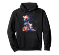 Paint Splash Baseball Player Coach Dad Hoodie - Novelty Apparel Men Women - T-Shirt, Sweatshirt, Hoodie