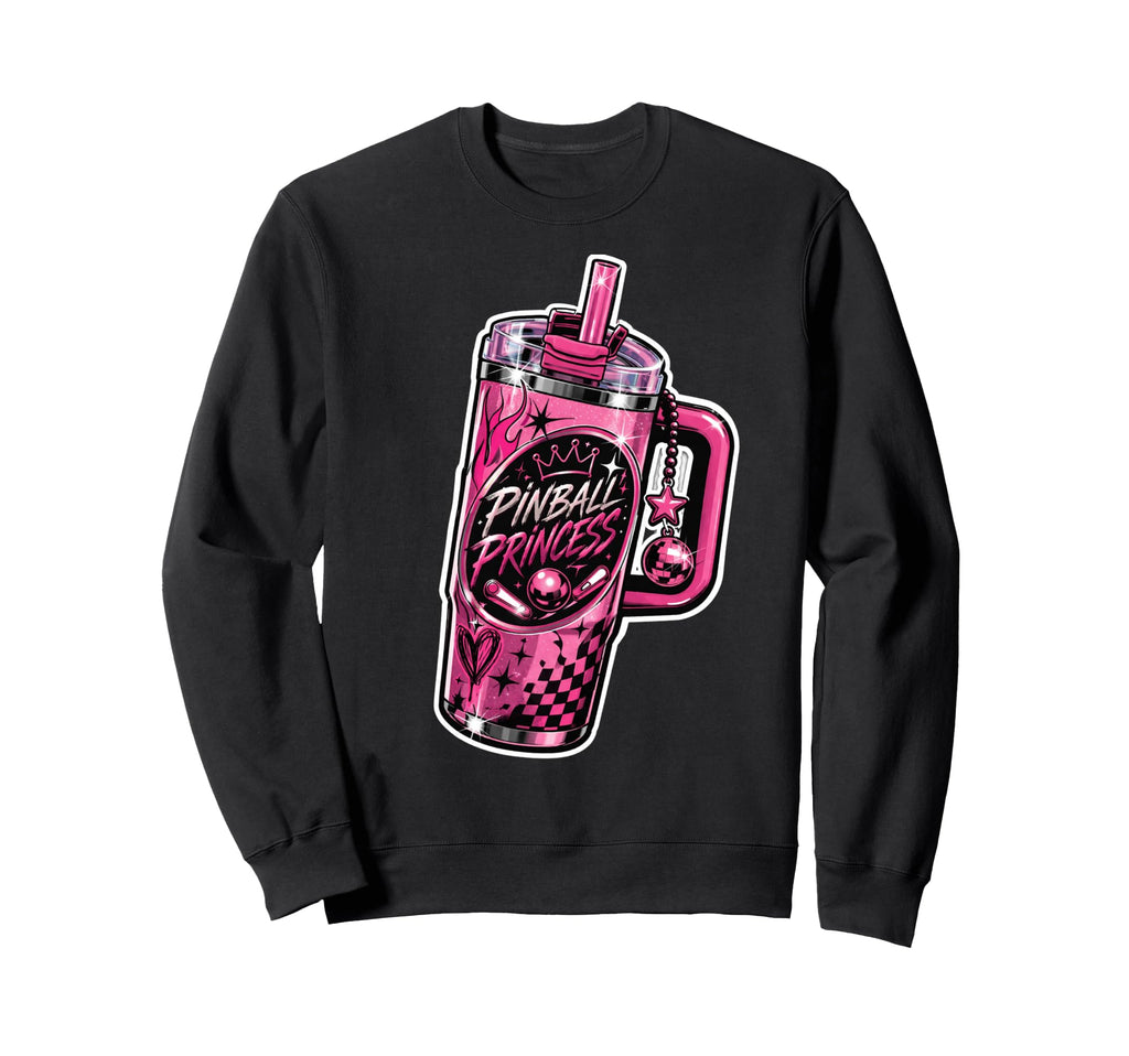 Pinball Princess Machines Funny Sweatshirt - Streetwear Style for Adults - T-Shirt, Sweatshirt, Hoodie