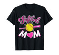 Softball Heart Mom Mothers Day Funny T-Shirt - Custom Art Print Men Women - T-Shirt, Sweatshirt, Hoodie