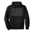 American Flag Railroad Train Conductor Hoodie - Aesthetic Graphic Unisex - T-Shirt, Sweatshirt, Hoodie