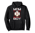 Mom Birthday Baseball Theme Bday Party Hoodie - Custom Art Print for Adults - T-Shirt, Sweatshirt, Hoodie