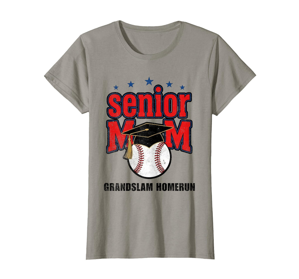 Proud Senior Mom Baseball Grandslam T-Shirt - Trendy Graphic Unisex - T-Shirt, Sweatshirt, Hoodie