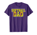 Softball Dad Game Day Dad Fathers Day T-Shirt - Graphic Print for Adults - T-Shirt, Sweatshirt, Hoodie