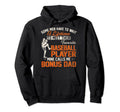 My Favorite Baseball Player Calls Me Hoodie - Minimalist Print Unisex - T-Shirt, Sweatshirt, Hoodie