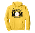 Senior Mom Class 2026 Proud Baseball Hoodie - Aesthetic Graphic Men Women - T-Shirt, Sweatshirt, Hoodie