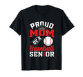 Proud Mom Baseball Senior Class 2025 T-Shirt - Unique Graphic Unisex - T-Shirt, Sweatshirt, Hoodie