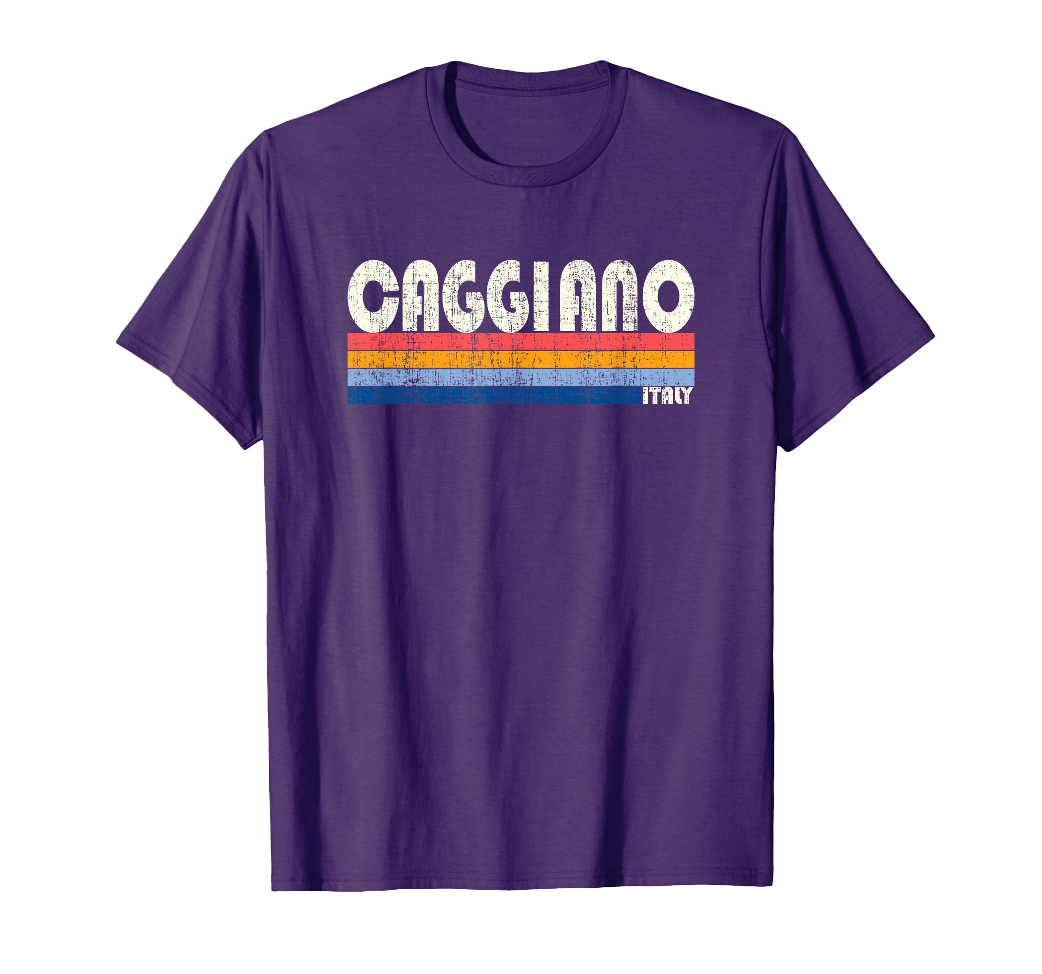 Caggiano Italy 70S 80S T-Shirt - Casual Everyday Wear Men Women - T-Shirt, Sweatshirt, Hoodie