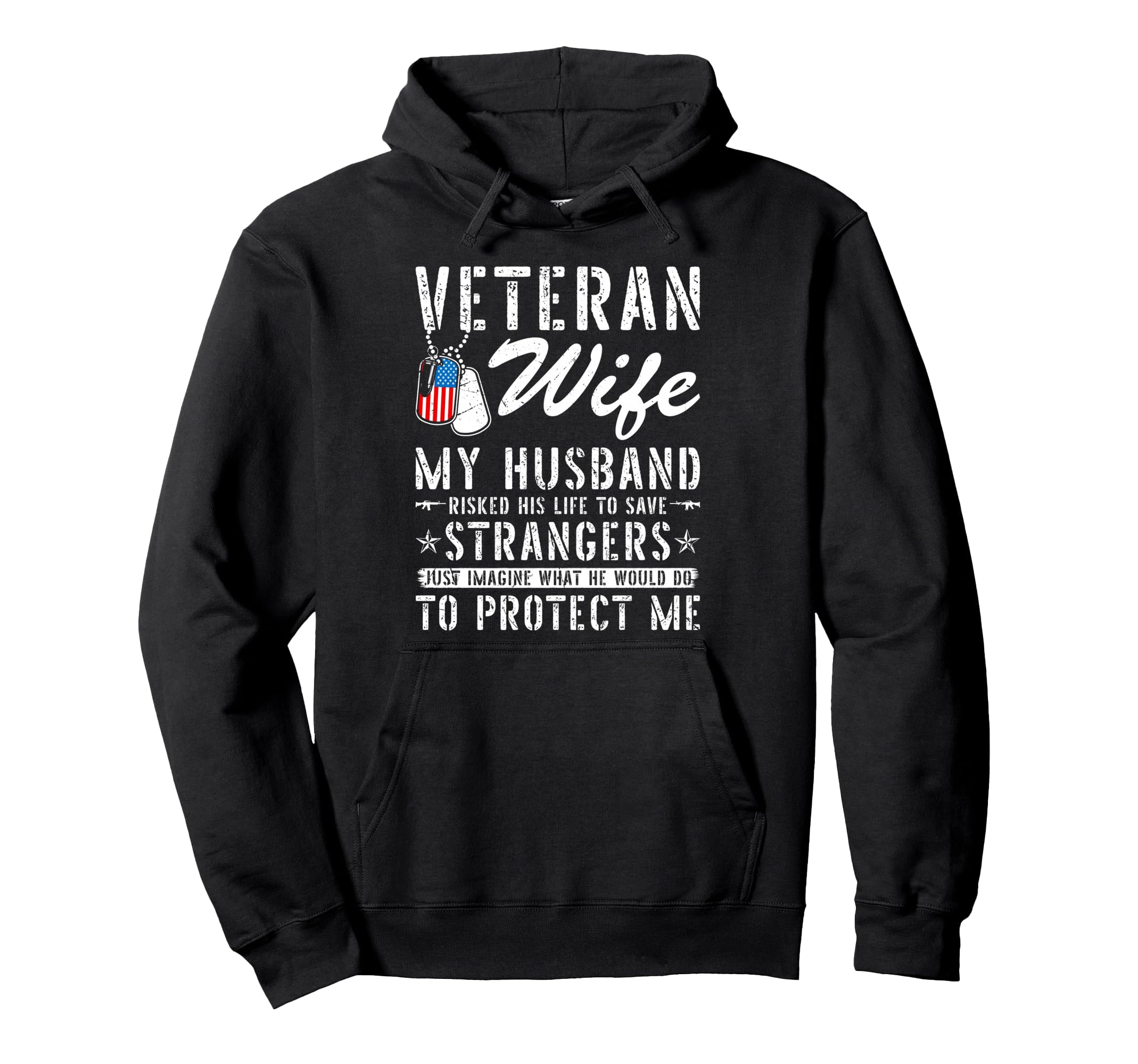 Veteran Wife Us Veteran Army Husband Hoodie - Aesthetic Graphic Men Women - T-Shirt, Sweatshirt, Hoodie