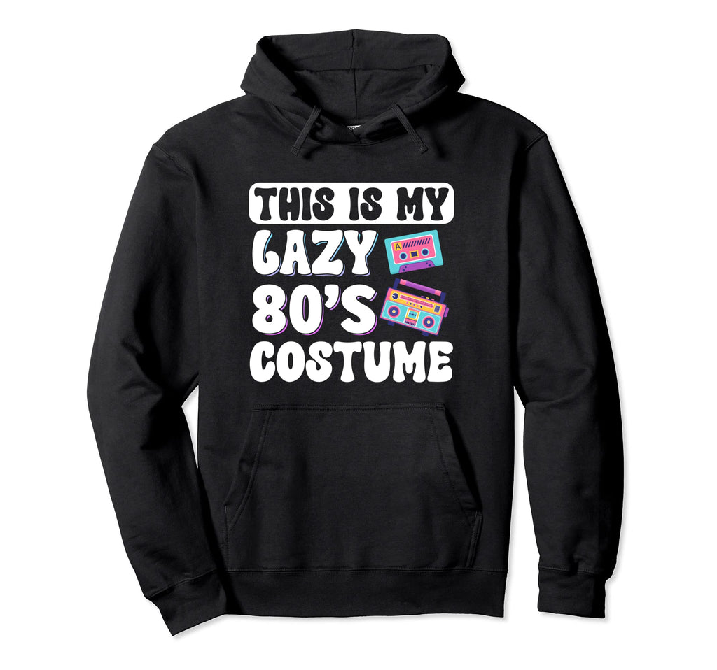 This Is My Lazy 80S Costume Roller Hoodie - Minimalist Print Men Women - T-Shirt, Sweatshirt, Hoodie