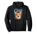 Corgi 90S Dog Lover 80S Corgi Owner Hoodie - Novelty Apparel Unisex - T-Shirt, Sweatshirt, Hoodie